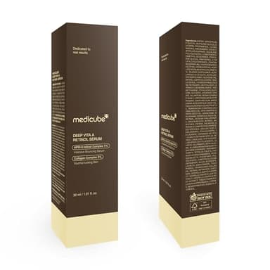 Medicube Deep Reviving Bakuchiol Retinol Facial Serum - Anti-Aging 4th Gen Retinol & Bakuchiol - Targets Fine Lines, Uneven Skin Tone, Blemish Scars - Korean Skin Care, Low Irritant, 1.01 oz - Image 8