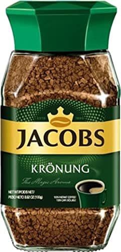 Jacobs Kronung Instant Coffee 100 Gram / 3.52 Ounce (Pack of 6)