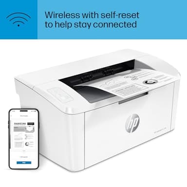 HP LaserJet M110w Wireless Black & White Printer, Print, Fast speeds, Easy setup, Mobile printing, Best-for-small teams - Image 9