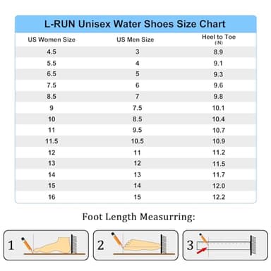 L-RUN Womens Water Sports Shoes for Surfing Walking Yoga Purple M US (Women 8.5, Men 7)=EU39 - Image 3