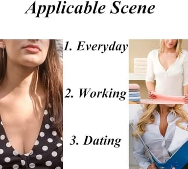 Push Up Thick Padded Plunge Underwire T Shirt Lace Bra Lift Support for Women Add One Cup - Image 6