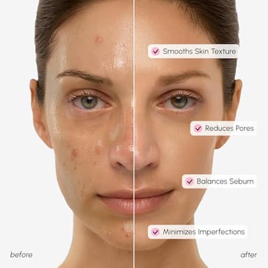 MAREE Pore Minimizer for Face Toner – Witch Hazel Toner with Niacinamide & Marine Collagen – Gentle Exfoliating Oil Control Facial Toner for Women – BHA Liquid Exfoliant – Alcohol Free Tonico Facial - Image 4