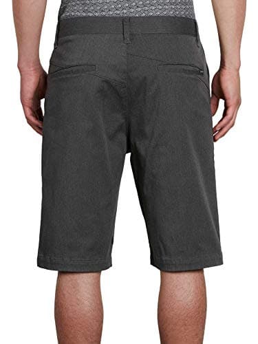 Volcom Men's Vmonty Stretch Chino Short, CHARCOAL HEATHER, 34 - Image 2
