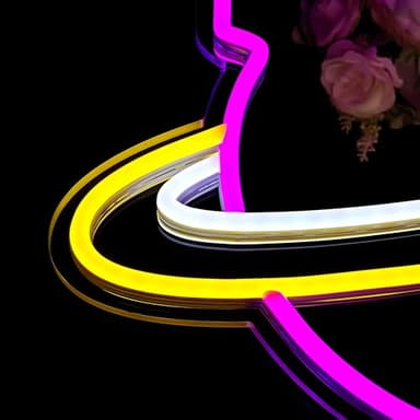 Anime Neon Sign Kuromii Neon Night Light for Wall Decor, Kuromii Planet Neon Mirror, Anime Room Decor, Kawaii Home Decor, Unique Wall Art - Image 4