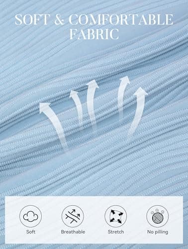 Esabel.C Mens Knit Polo Shirts Short Sleeve Collared Casual Shirt Polo Shirts for Men,Blue,XL - Image 5