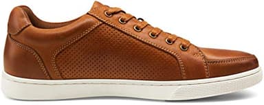 Jousen Men's Fashion Sneakers Classic Retro Casual Shoes for Men Breathable Business Dress Sneaker (AMY870 Yellow Brown 10.5) - Image 3