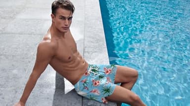 COOFANDY Mens Bathing Suit with Mesh Liner Summer Swim Trunks Big and Tall Swimsuit Trunks Quick Dry Swimwear M - Image 2