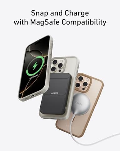 Anker MagGo Matte Magnetic Phone Case for iPhone 16, Ultra-Slim, Scratch-Resistant, and Durable Protective Cover, Compatible with MagSafe, Black - Image 4