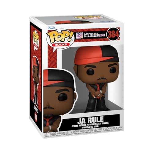 Funko POP! Rocks: Ja Rule - Collectable Vinyl Figure - Gift Idea - Official Merchandise - for Kids & Adults - Music Fans - Model Figure for Collectors and Display - Image 1