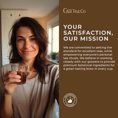 Gya Tea Co Cinnamon Orange Black Tea Pod (16 ct) - High Caffeine Fruit Sweet Hot Tea Rich in Vitamin C for Kickstart the Day - Image 8