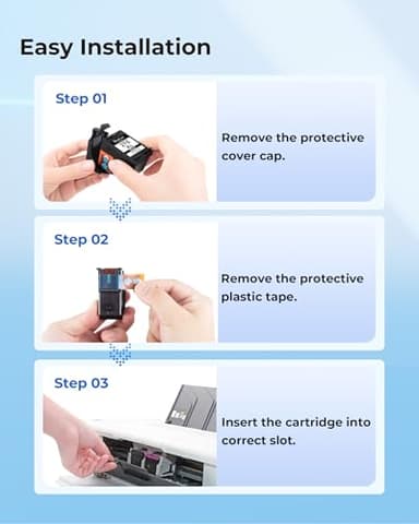 PG-275XL/CL-276XL Replacement for Cannon 275 and 276 Ink Cartridges for Canon 275 and 276 Ink Cartridges Use for PIXMA TR4720 TS3720 TS3522 TS3520 TS3722 TS3500 TR4722 TR4723 TR4700 (2Pack High Yield) - Image 4