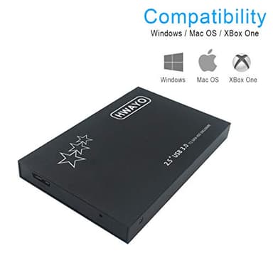 1TB External Hard Drive Portable - HWAYO 2.5'' Ultra Slim HDD Storage USB 3.0 for PC, Laptop, Mac, Chromebook (Black) - Image 5