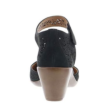 Easy Spirit womens Cindie Pump, Black 001, 8.5 Wide US - Image 8