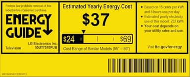 LG 55-Inch Class UT75 Series LED Smart TV 4K Processor Flat Screen AI-Powered with Alexa Built-in (55UT7570PUB, 2024) - Image 13