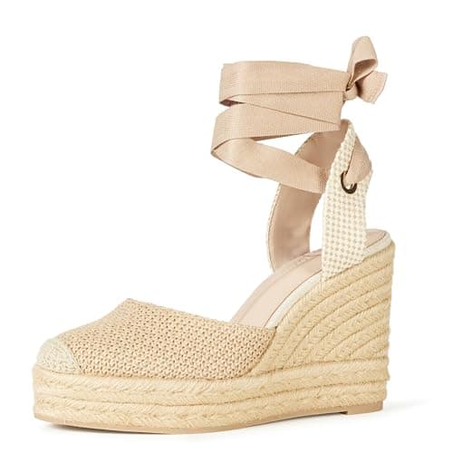 The Drop Women's Zuki Wedge Espadrille, Doe Tan, 5 - Image 1