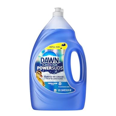 Dawn Platinum Plus PowerSuds Liquid Dish Soap, 51.5 oz. Refill - Image 10