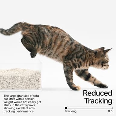 pidan Mix Cat Litter,Tofu Cat Litter with Bentonite 70%:30%,Absorbent and Fast Drying,Flushable Tofu Litter,Selected Quality Pea Dregs,5-Fold Water Absorption,Strong Clumping(5.3lb×4bags) - Image 5