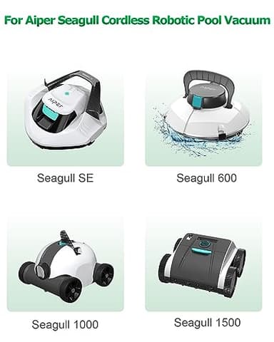 Arkare 12.6V Charger for Aiper Seagull 600 1000 1500 HJ1103J AIPURY 1000 AIPURY1000 AIPURY1500 P1111, for Cordless Automatic Robotic Pool Vacuum Cleaner 12.6V Replacement Charger Power Supply Adapter - Image 2