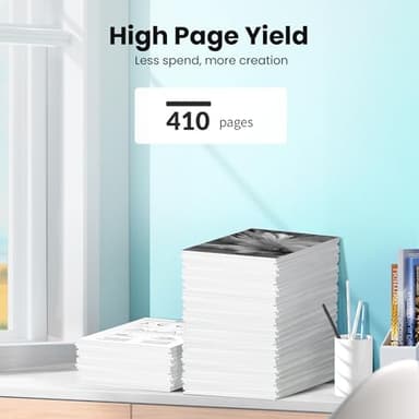 PG-210XL Black Ink Cartridge Replacement for Canon 210XL Black Ink Cartridge PG-210XL PG 210 XL Work for Canon PIXMA IP2700 IP2702 MP230 MP250 MP280 MX320 MX330 MX340 MX350 MX410 MP480 MP490(2 Black) - Image 3