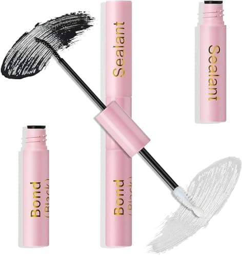 Lash Glue, Lash Cluster Glue,Lash Bond and Seal Waterproof for Eyelash Clusters Strong Hold & Latex Free and Long Retention 72+ Hours Waterproof - Image 1