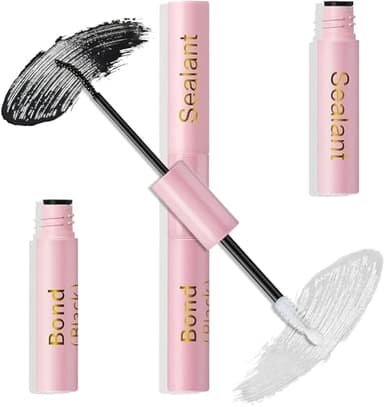 Lash Glue, Lash Cluster Glue,Lash Bond and Seal Waterproof for Eyelash Clusters Strong Hold & Latex Free and Long Retention 72+ Hours Waterproof - Image 1