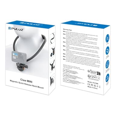 PULUZ Neck Mount for GoPro Action Cameras (Magnetic Quick Release) - Image 7