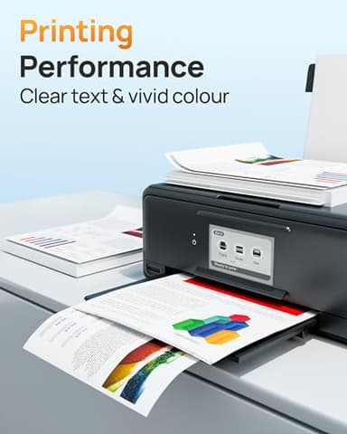 E-Z Ink Remanufactured Ink Pack Replacement for Epson 902 T902 High Yield to use with Workforce WF-C5210, WF-C5290, WF-C5710, WF-C5790 (Black, Cyan, Magenta, Yello) 4 Pack - Image 5