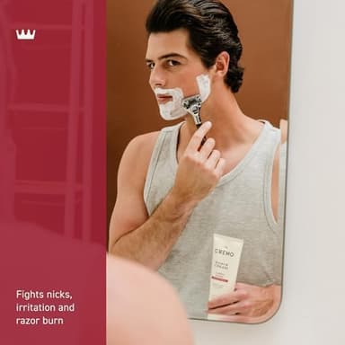 Cremo Original Shave Cream, Astonishingly Superior Ultra-Slick Shaving Cream for Men, Fights Nicks, Cuts and Razor Burn, 6 Fl Oz - Image 5