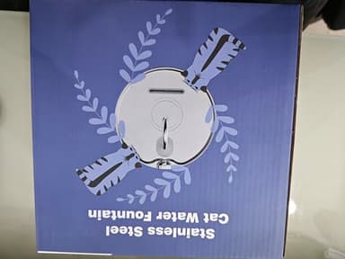 Cat Water Fountain Stainless Steel: 2.2 L Cat Fountain for Drinking - Automatic Pet Water Fountain for Cats Inside - Metal Cat Dog Water Dispenser Bowl with Faucet Water Level Window Ultra Quiet Pump - Image 13