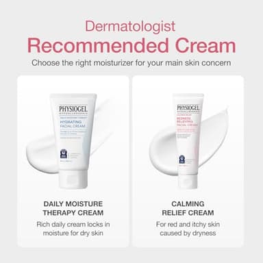 Physiogel Redness Reducing Cream – Ceramide Moisturizer for Dry, Sensitive & Redness-Prone Skin, Repairs Skin Barrier, Dermatologist-Tested, Fragrance-Free, Korean Skincare, 3.4 fl oz - Image 7