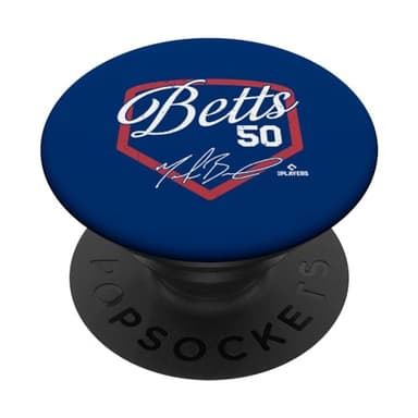 Mookie Betts | Los Angeles Baseball MLB Players | MLBMBE3003 PopSockets Adhesive PopGrip - Image 1