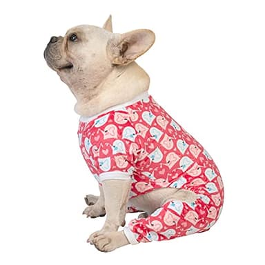 CuteBone Dog Halloween Pajamas Puppy Onesies Small Dogs Soft Pjs Coat Cat Apparel Comfy Pet Christmas Clothes Outfit Doggie Bodysuit P145L - Image 2