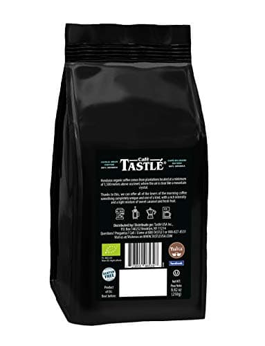 Cafe Tastle Honduras Organic Medium-Dark Roast 100% Arabica Whole Bean Coffee, 8.82 oz, 2 Pack (1.1 Pounds), Brown - Image 3