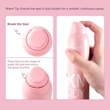 SKNBODY Hair Identifier Spray for Face Shaving and Dermaplaning Tool with 4 Razors, Upgraded Dermaplaning Spray for Women Facial Hair Removal, Gentle on All Skin Types - Image 5