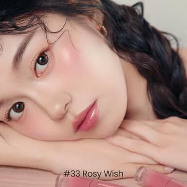 Peripera Ink Mood Glowy Tint | Lip-Plumping, Naturally Moisturizing, Lightweight, Glow-Boosting, Long-Lasting, Comfortable, Non-Sticky, Mask Friendly, No White Film 033 ROSY WISH - Image 6