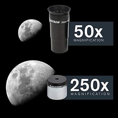 Celestron - PowerSeeker 127EQ Telescope - Manual German Equatorial Telescope for Beginners - Compact and Portable - Bonus Astronomy Software Package - 127mm Aperture - Image 6
