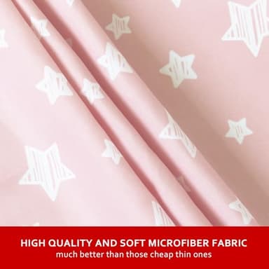 Bassinet Sheets for Baby Boys Girls 4 Pack(33" x 20"), Compatible with AirClub, Mika Micky, Baby Delight, Dream On Me, Koola, AMKE and Other Rectangle Bassinet Mattress, Pink - Image 4