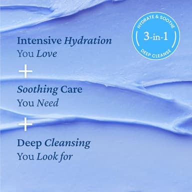 belif Super Knights - Soothing Hydration Cleansing Mask, 3-in-1 Facial Mask & Cleanser with Hyaluronic Acid, Squalane, Madecassoside | For Dry and Sensitive Skin | Korean Skincare (5.0 fl. oz) - Image 3