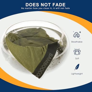 BAMBOO COOL Men's Underwear Breathable Boxer Briefs with Fly Moisture-Wicking Lightweight Underwear - Image 4