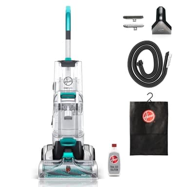 Hoover Smartwash Automatic Carpet Cleaner Machine, FH52000, Turquoise - Image 1