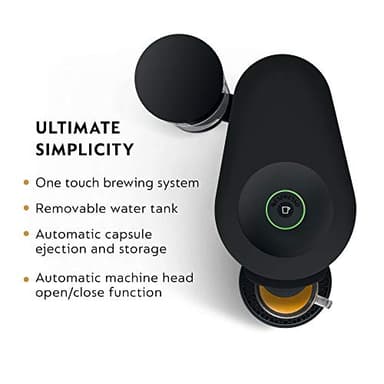 Nespresso Vertuo Plus Deluxe Coffee and Espresso Maker by De'Longhi, Matte Black with Aeroccino Milk Frother - Image 4