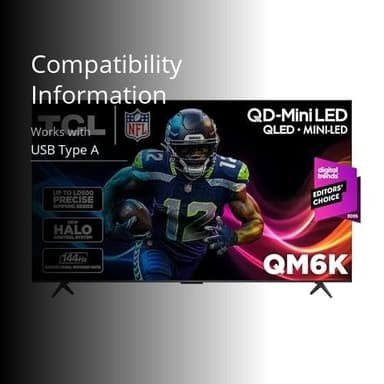 TCL 75-Inch Class QM6K Series QD-Mini LED 4K UHD Google Smart TV Best Value Mini-LED TV - QLED, 144hz, 288hz Gaming Rate, High Contrast Screen, Onkyo Audio, Dolby Atmos (75QM6K, 2025 Model) - Image 4
