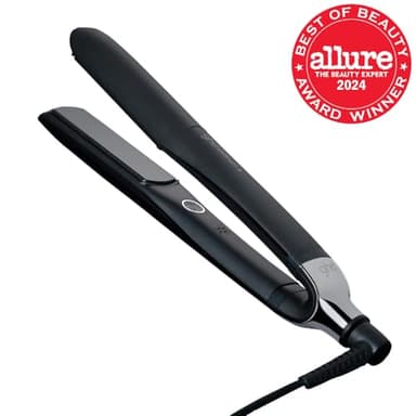 ghd Platinum+ Styler - 1” Smart Flat Iron Hair Straightener - Professional Ceramic Styling Tool with Predictive Heat Control and Automatic Shut-Off - More Shine and More Color Protection - Black - Image 2