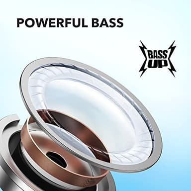 Soundcore by Anker P20i True Wireless Earbuds, 10mm Drivers with Big Bass, Bluetooth 5.3, 30H Long Playtime, Water-Resistant, 2 Mics for AI Clear Calls, 22 Preset EQs, Customization (White) - Image 2