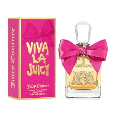Juicy Couture Viva La Juicy Eau De Parfum, Women's Perfume with Notes of Mandarin, Gardenia & Caramel, Floral & Sweet, EDP Spray, 3.4 fl oz - Image 1