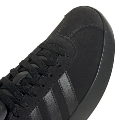 adidas Men's Vl Court 3.0 Sneaker, Black/Carbon/Black, 10 - Image 7