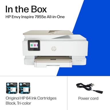 HP Envy Inspire 7955e Wireless Color Inkjet Printer, Print, scan, copy, Easy setup, Mobile printing, Best-for-home, 3 month Instant Ink trial included, AI-enabled (1W2Y8A) - Image 9