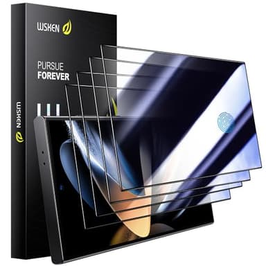 WSKEN [Replacement] for Samsung Galaxy S24 Ultra Privacy Screen Protector - 4 Pack (WITHOUT INSTALLING Box) - Image 1