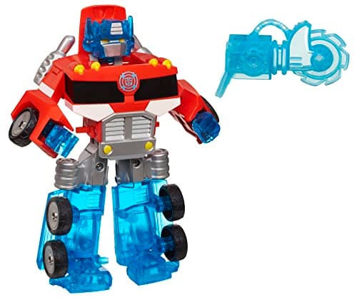 Transformers Rescue Bots Energize Optimus Prime Action Figure, 7-Inch Scale, Ages 3-7 (Amazon Exclusive) - Image 1