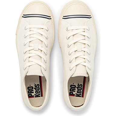 PRO-Keds Men's Super Lace Up Fashion Sneaker, Cream Suede, 11.5 - Image 3